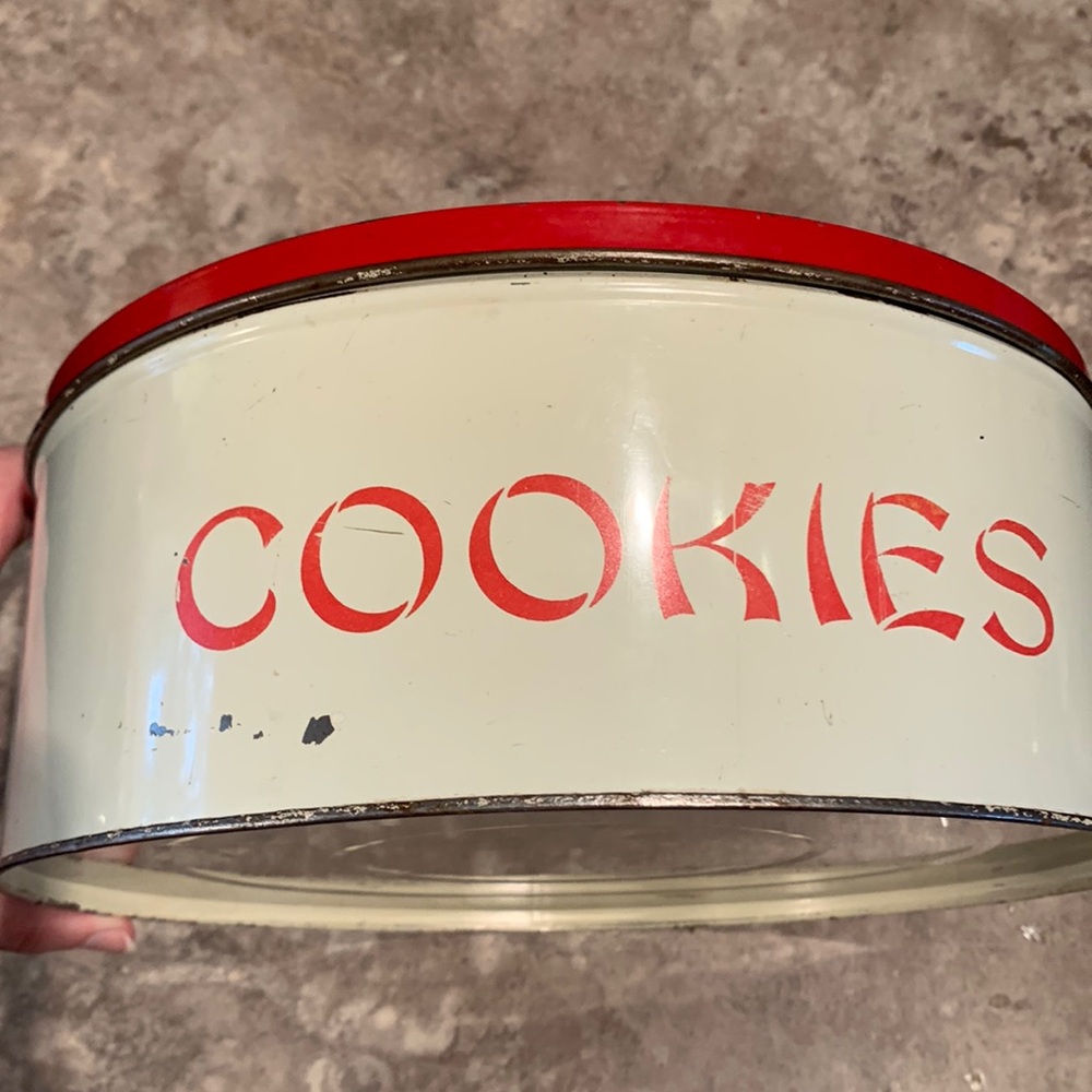 Antique Cookie Tin